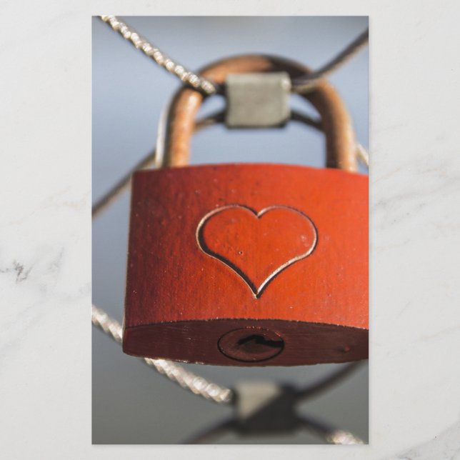 Love Heart Padlock (Voorkant)