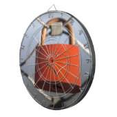 Love Heart Padlock Dartbord (Voorkant Rechts)