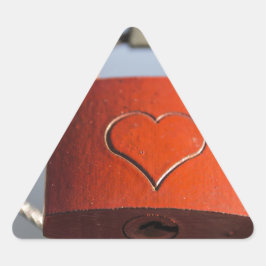Love Heart Padlock Sticker