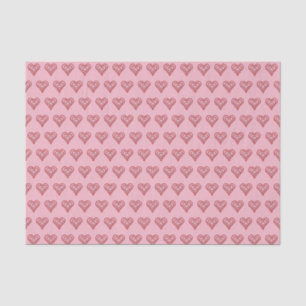 Love Heart Pattern Tissuepapier