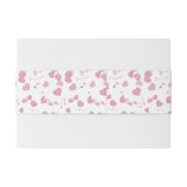 Love Heart Personalized Wedding Uitnodigingen Wikkel (Achterkant Voorbeeld)