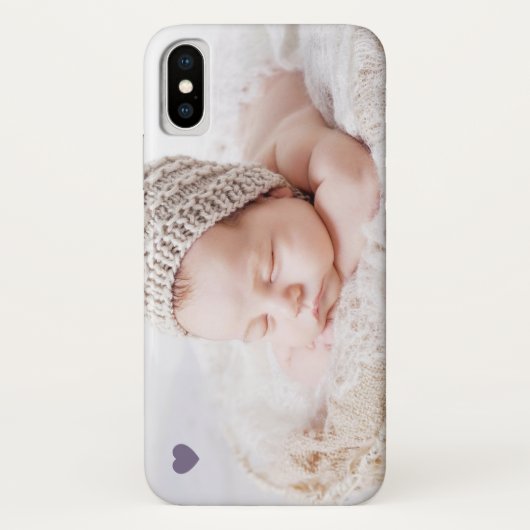 Love Heart Photo Case-Mate iPhone Case (Achterkant)