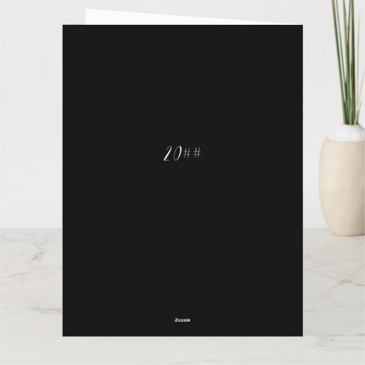 Love Heart Photo Collage Happy Jubileum Kaart (Achterkant)