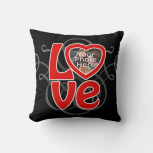 Love Heart Photo Lijst Custom Pillow Kussen