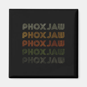 Love Heart Phoxjaw T-shirt Grunge Style Zwart Magneet