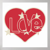 LOVE HEART POSTER (Voorkant)