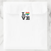 Love Heart Pride Sticker (Tas)