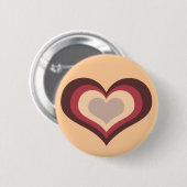 Love Heart Ronde Button 5,7 Cm (Voorkant /achterkant)
