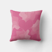Love Heart - Roze Kussen (Achterkant)