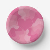 Love Heart - Roze Papieren Kommen (Voorkant)