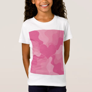 Love Heart - Roze T-shirt