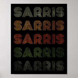 Love Heart Sarris T-shirt Grunge  Style Zwart S Poster