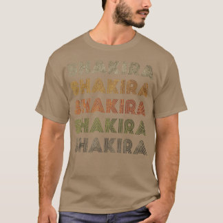 Love Heart Shakira T-shirt GrungeVintage Style Bla