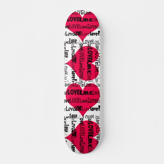 Love Heart Skateboard (Voorkant)