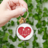 LOVE HEART SLEUTELHANGER (Hand)