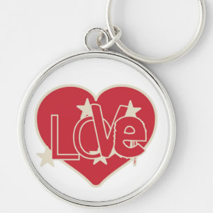 LOVE HEART SLEUTELHANGER