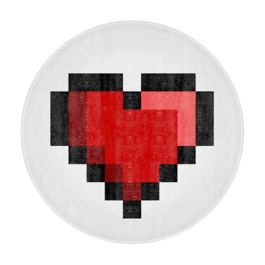 Love Heart Snijplank (Voorkant)