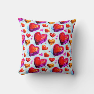 Love Heart Snoep Pillow Valentijnsdag Sweets Kussen