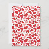 Love Heart Spring Bridal Shower Uitnodiging (Achterkant)