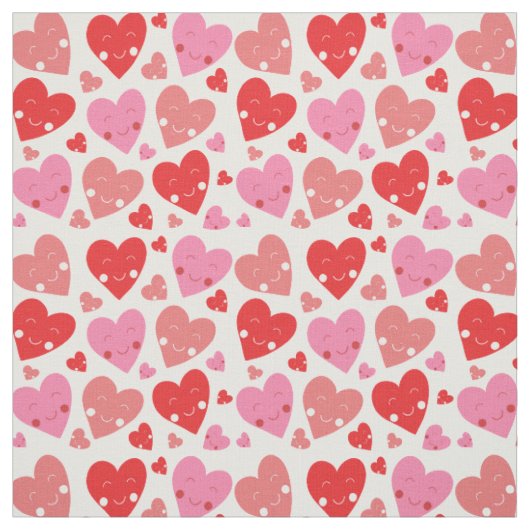 Love Heart Stof (Swatch)
