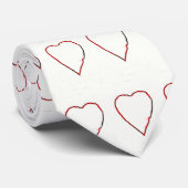 Love Heart Stropdas (Opgerold)