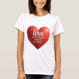 love heart t-shirt