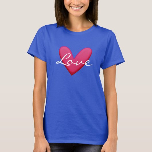 Love Heart T-Shirt (Voorkant)
