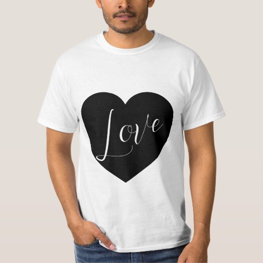 Love Heart T-Shirt (Voorkant)