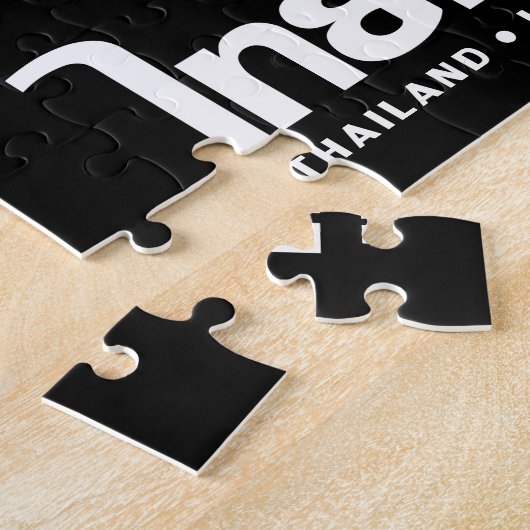 Love [Heart] Thailand ♦ Thai Language Script ♦ Legpuzzel (Zijkant)