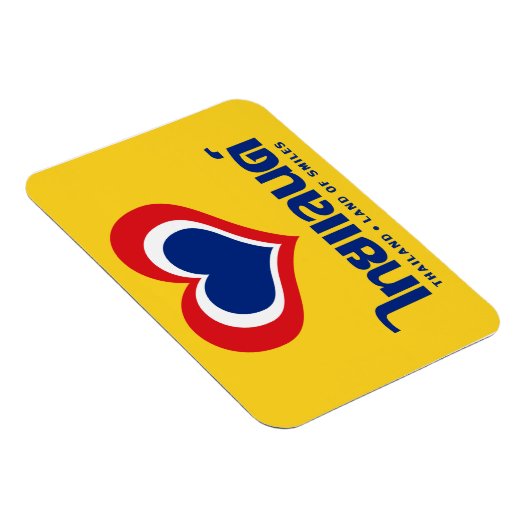 Love [Heart] Thailand ♦ Thai Language Script ♦ Magneet (Rechterzijde)