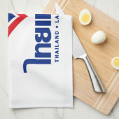 Love [Heart] Thailand ♦ Thai Language Script ♦ Theedoek (Quarter Fold)