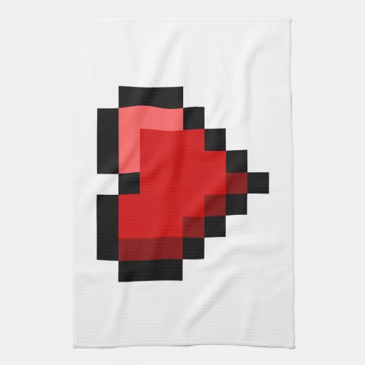 Love Heart Theedoek (Verticaal)