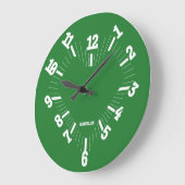 Love HEART TIME BY MASANSER PIXELAT Grote Klok (Hoek)