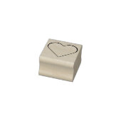 Love Heart Valentijnsdag DIY Art Craft esdoorn Hou Rubberstempel (Stempel)