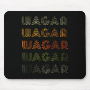 Love Heart Wagar T-shirt Grunge Style Zwart Muismat