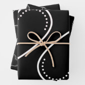 Love Heart White Valentijns Inpakpapier Vel (In situ)