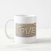 Love Heart Zee Shell Beach Hearts Seashells Summer Koffiemok (Links)