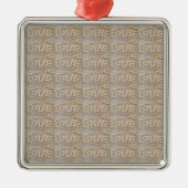 Love Heart Zee Shell Beach Hearts Seashells Summer Metalen Ornament (Voorkant)