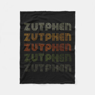 Love Heart Zutphen T-shirt Grunge Style Zwart Fleece Deken