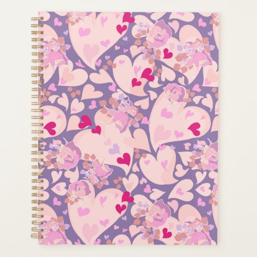 Love Hearts and Rozen Planner (Voorkant)