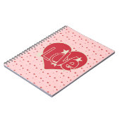 Love Hearts and Stars Notitieboek (Linkerzijde)