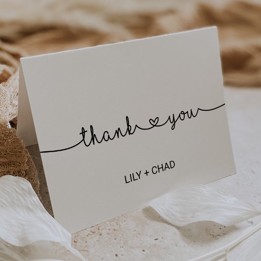 Love Hearts Bedankkaart