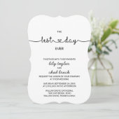 Love Hearts Best Day Ever Wedding Kaart (Staand voorkant)