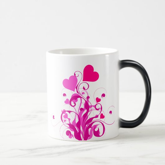 Love Hearts Boom-25053 Magische Mok (Rechts)