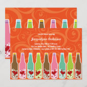 Love Hearts Botles Whimsical Vrijgezellenfeest Par Kaart (Voorkant / Achterkant)