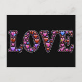 Love Hearts Briefkaart (Voorkant)
