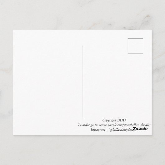 Love Hearts Briefkaart (Achterkant)