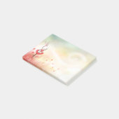 Love Hearts Bunny Post-it® Notes (Schuin)