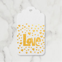 Love Hearts Cadeaulabels