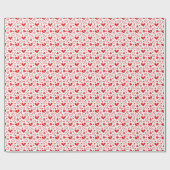 Love Hearts Cadeaupapier (Vlak)